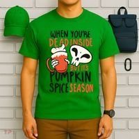 When You're Dead Inside Pumpkin Season T-Shirt thumb 6