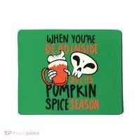 When You're Dead Inside Pumpkin Season Mousepad thumb 0
