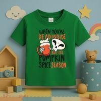 When You're Dead Inside Pumpkin Season Toddler T-Shirt thumb 3