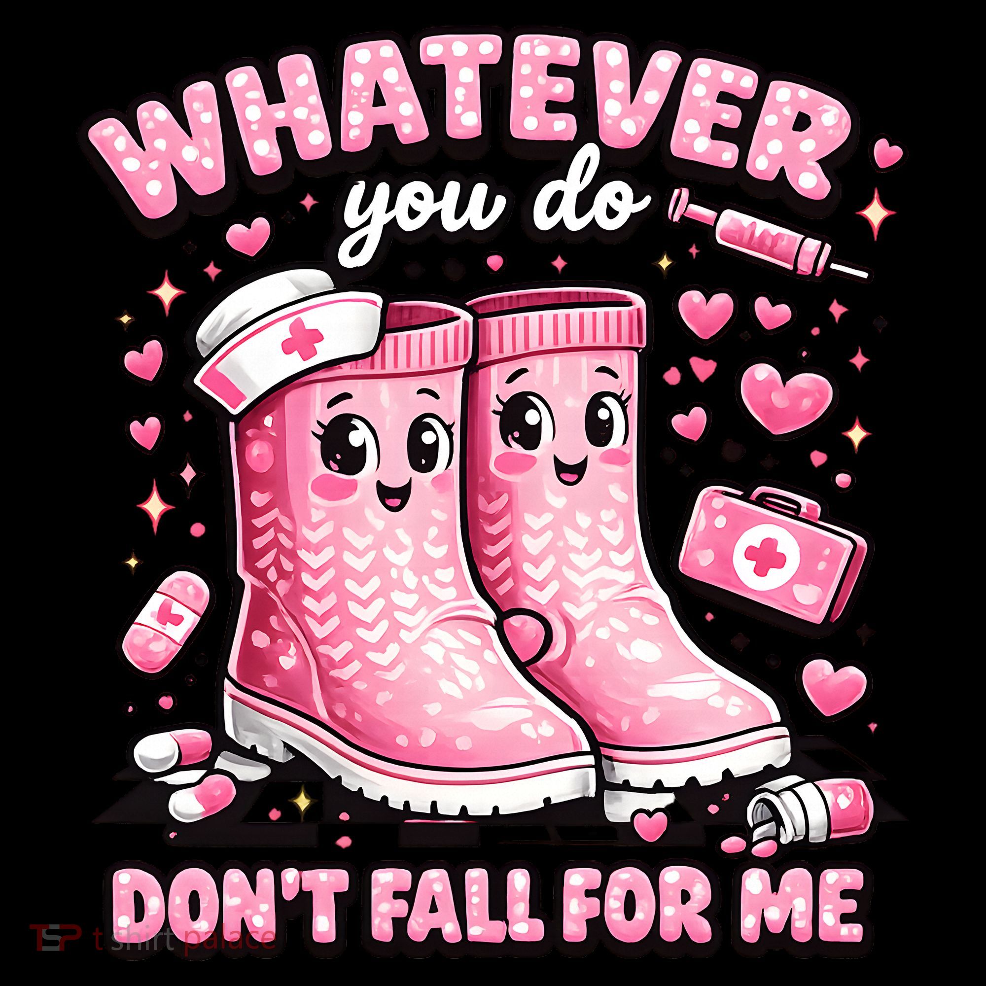 Whatever You Do Don't Fall For Me RN PCT CNA Nurse Valentine Coffee Mug