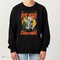 When You're Dead Inside But It's Christmas Women's Sweatshirt thumb 0