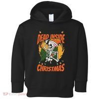 When You're Dead Inside But It's Christmas Toddler Hoodie thumb 0