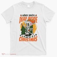 When You're Dead Inside But It's Christmas T-Shirt thumb 0