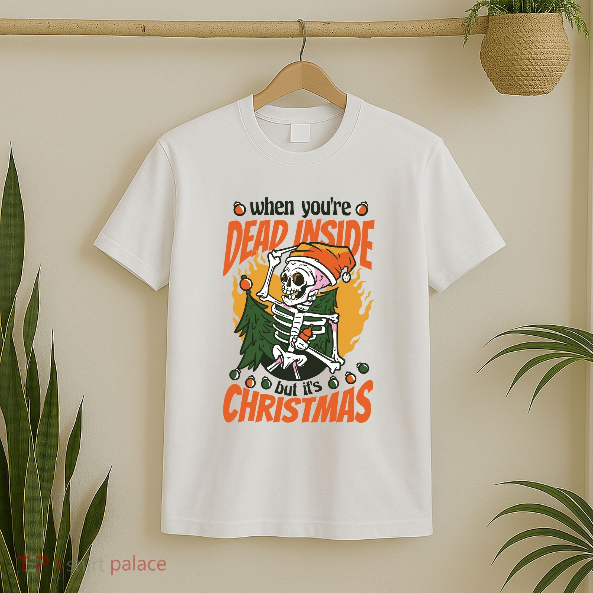 When You're Dead Inside But It's Christmas T-Shirt