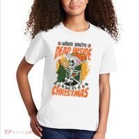 When You're Dead Inside But It's Christmas Kids T-Shirt thumb 2