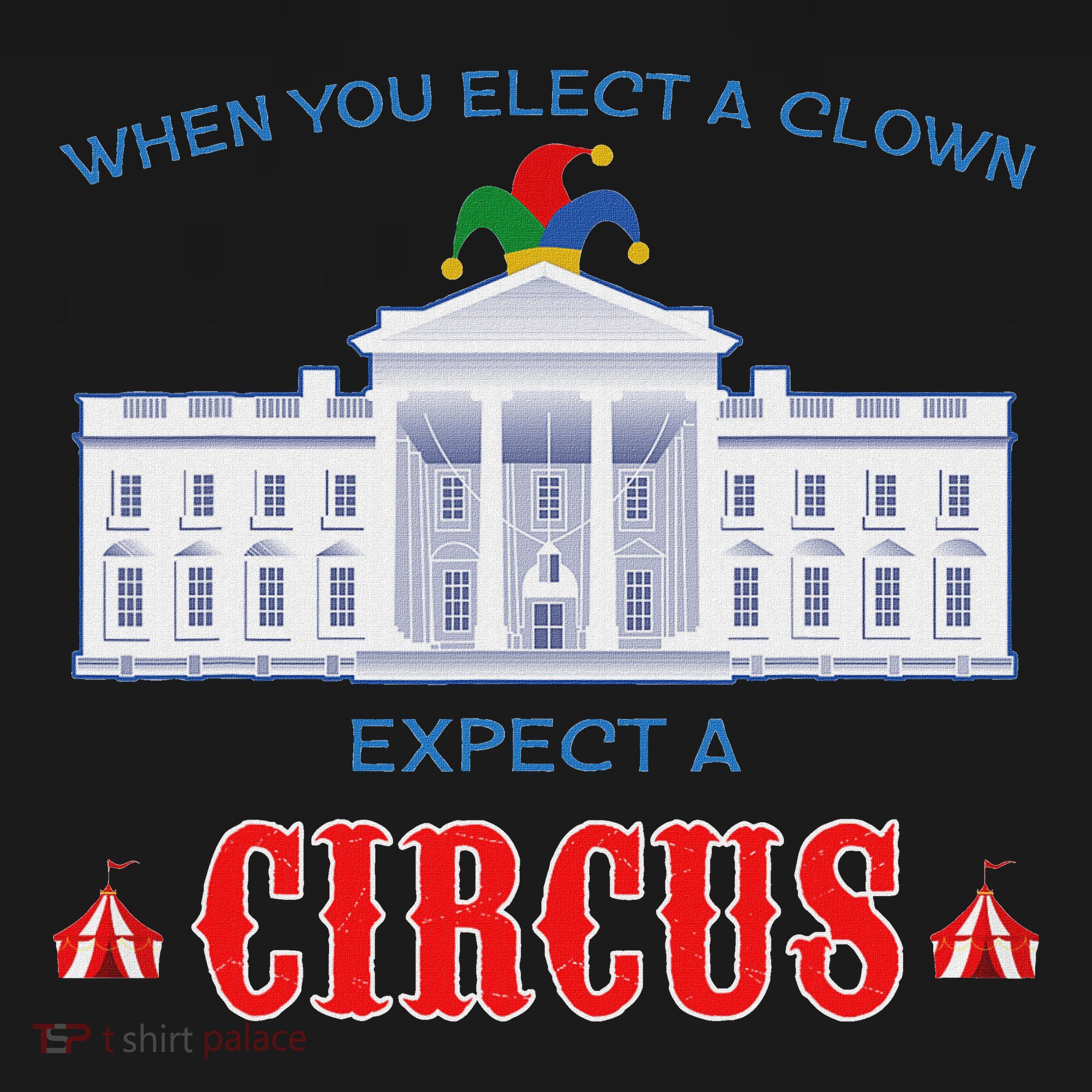 When You Elect A Clown Expect A Circus Anti Trump Hoodie