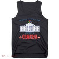 When You Elect A Clown Expect A Circus Anti Trump Tank Top thumb 0