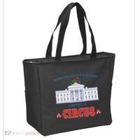 When You Elect A Clown Expect A Circus Anti Trump Tote Bag thumb 2