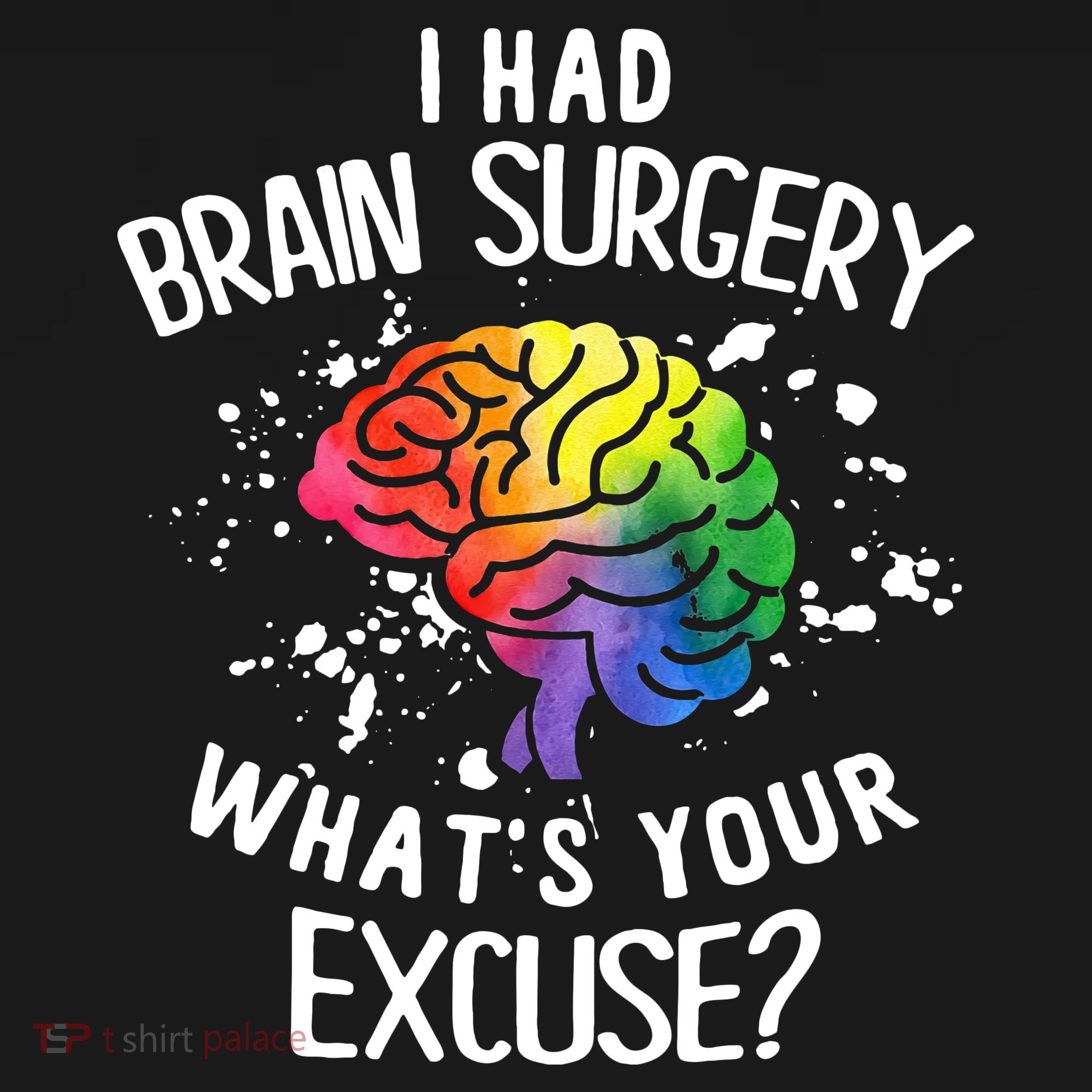 WhatS Your Excuse I Had Brain Surgery USA-Made Doggie Bandana