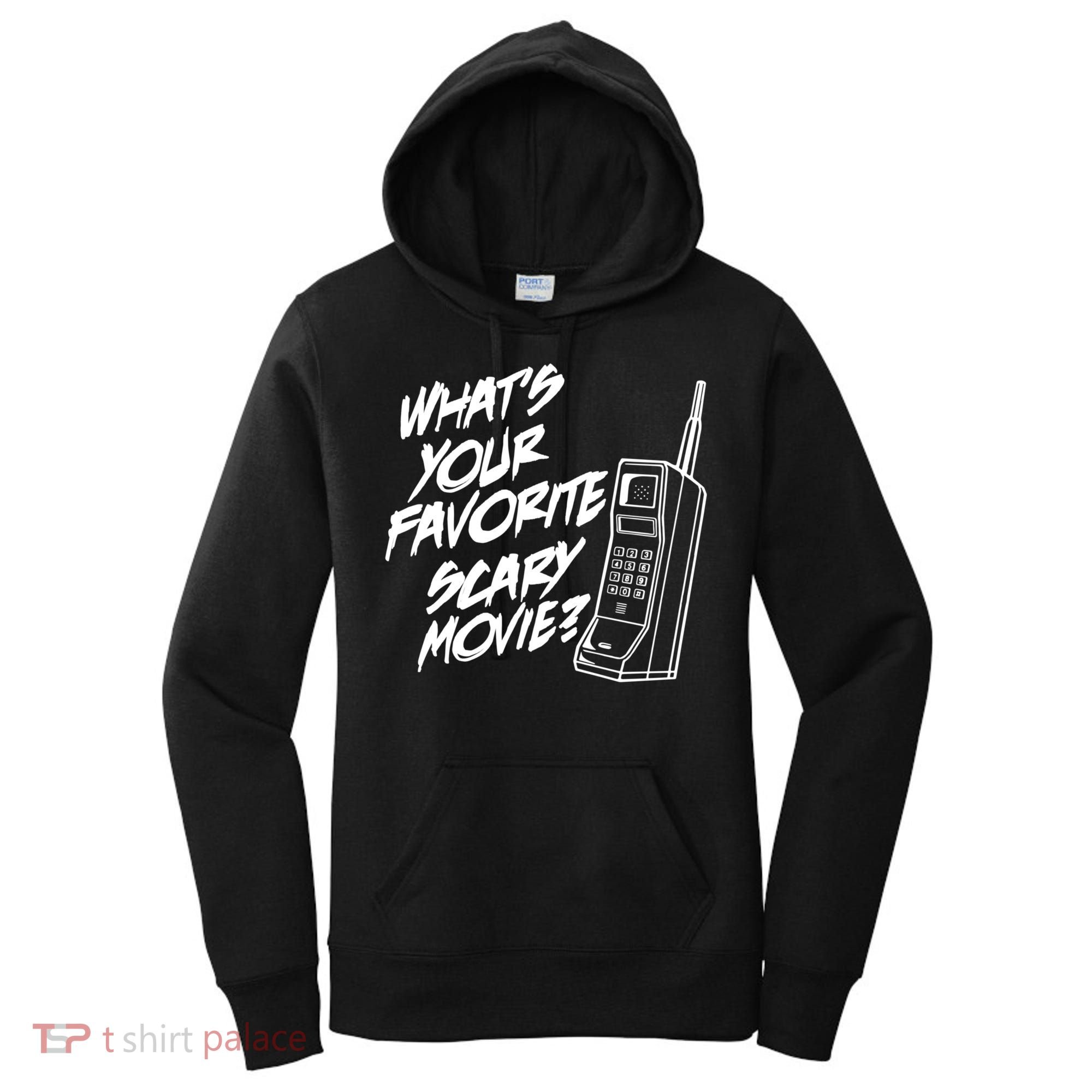 What's Your Favorite Scary Movie? Halloween Horror Movie Women's Hoodie