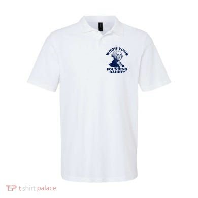 Whos Your Founding Daddy Funny George Washington Polo