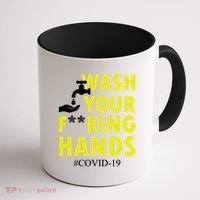 Wash Your F*ing Hands Covid19 Coffee Mug thumb 1