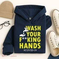 Wash Your F*ing Hands Covid19 Hoodie thumb 4