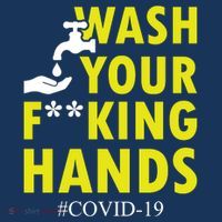 Wash Your F*ing Hands Covid19 Coaster thumb 2