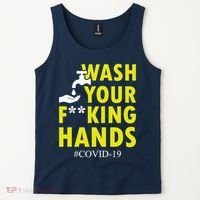 Wash Your F*ing Hands Covid19 Tank Top thumb 2