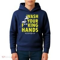 Wash Your F*ing Hands Covid19 Kids Hoodie thumb 4