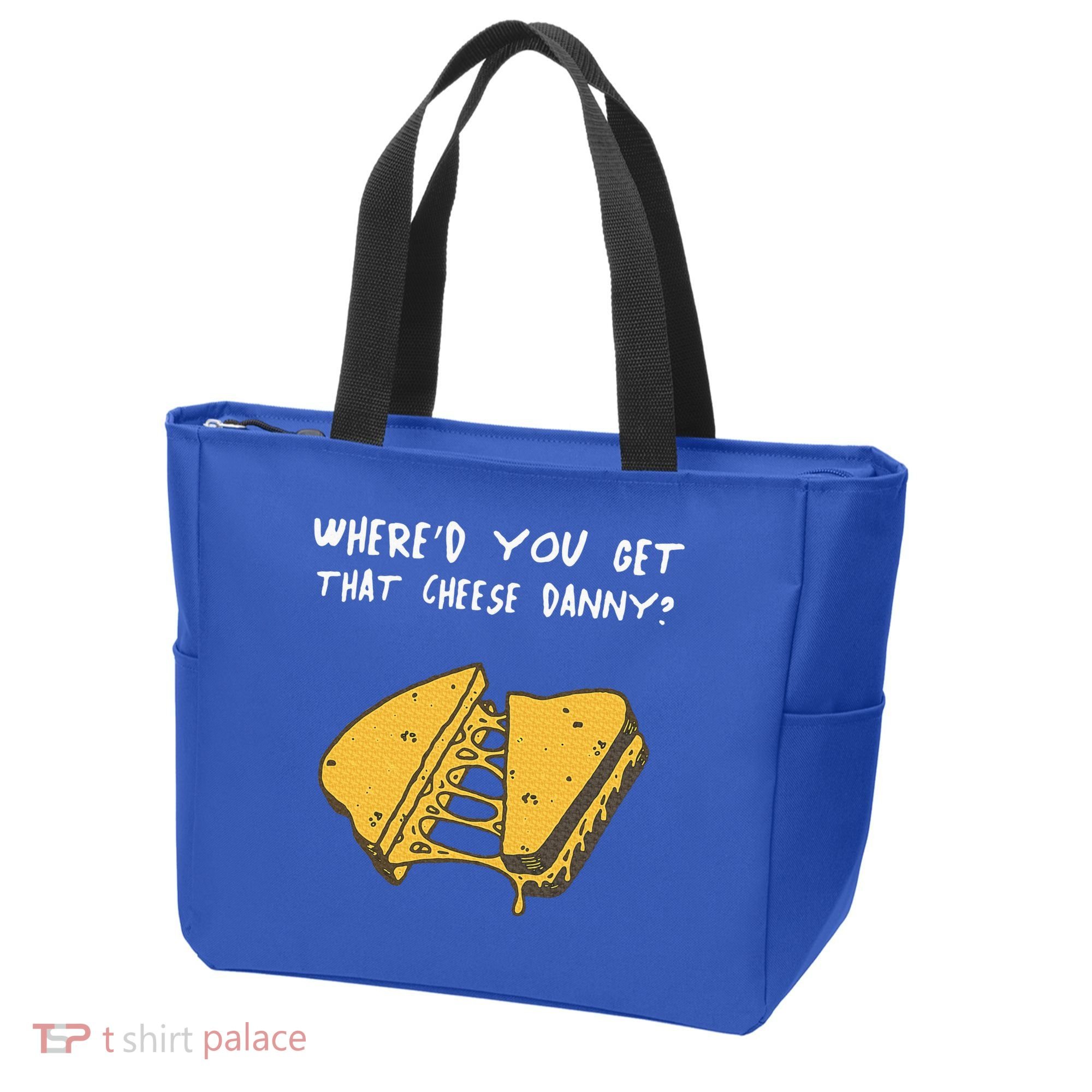 WhereD Ya Get That Cheese Danny Shane Gillis Grilled Cheese Tote Bag