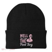 Well Yes I Am The Pool Boy Beanie thumb 0