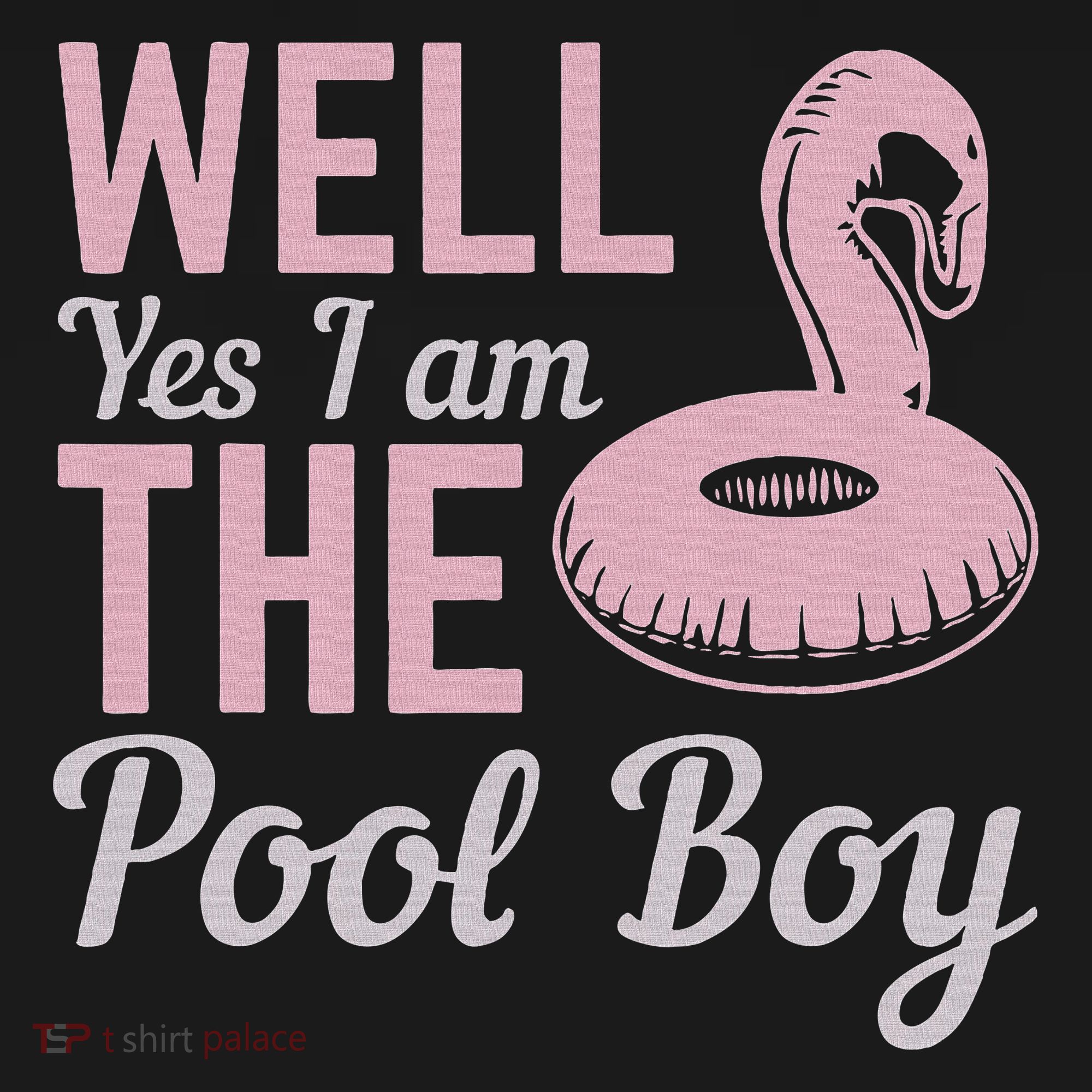 Well Yes I Am The Pool Boy Mousepad
