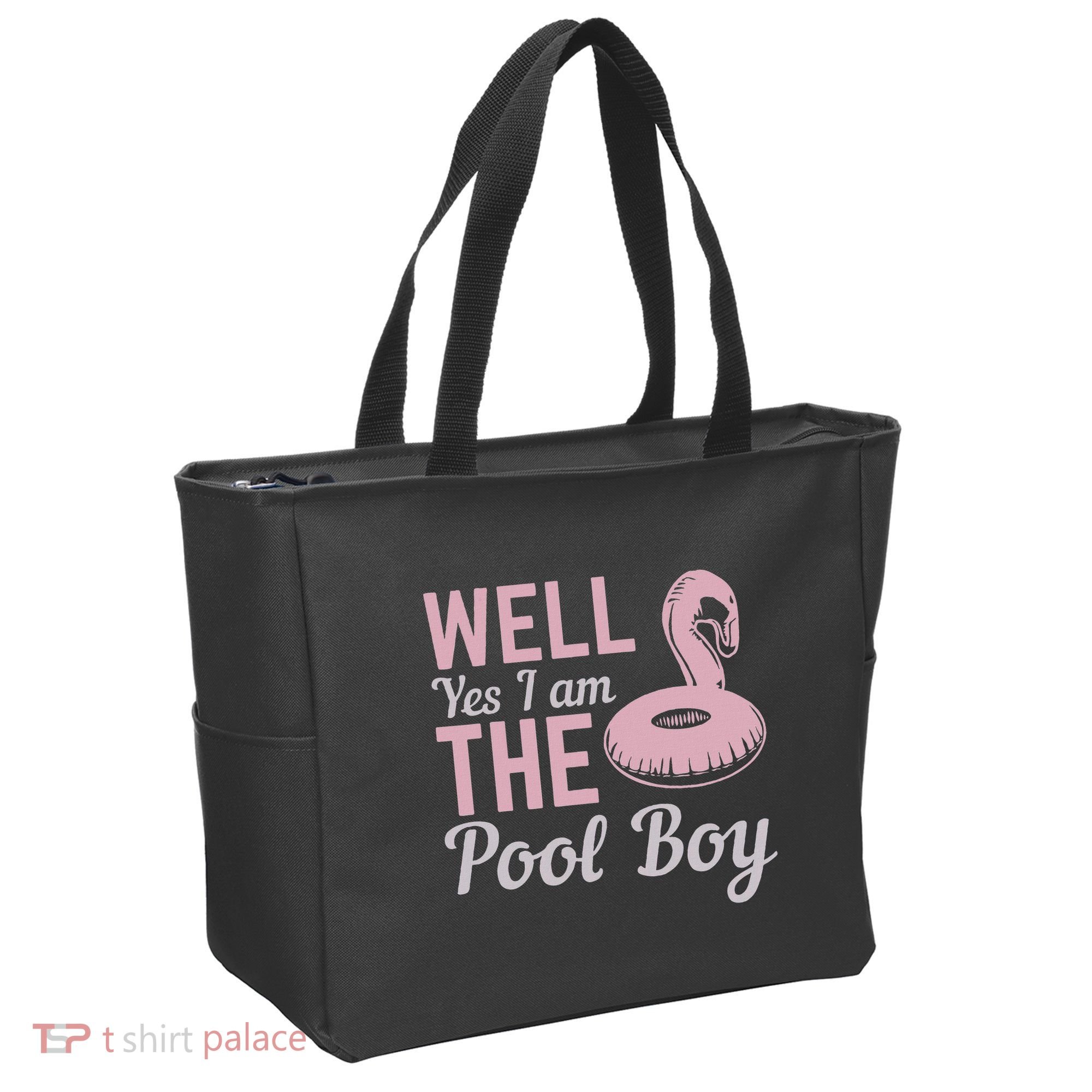 Well Yes I Am The Pool Boy Tote Bag