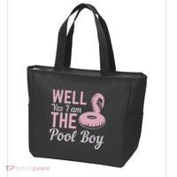 Well Yes I Am The Pool Boy Tote Bag thumb 3