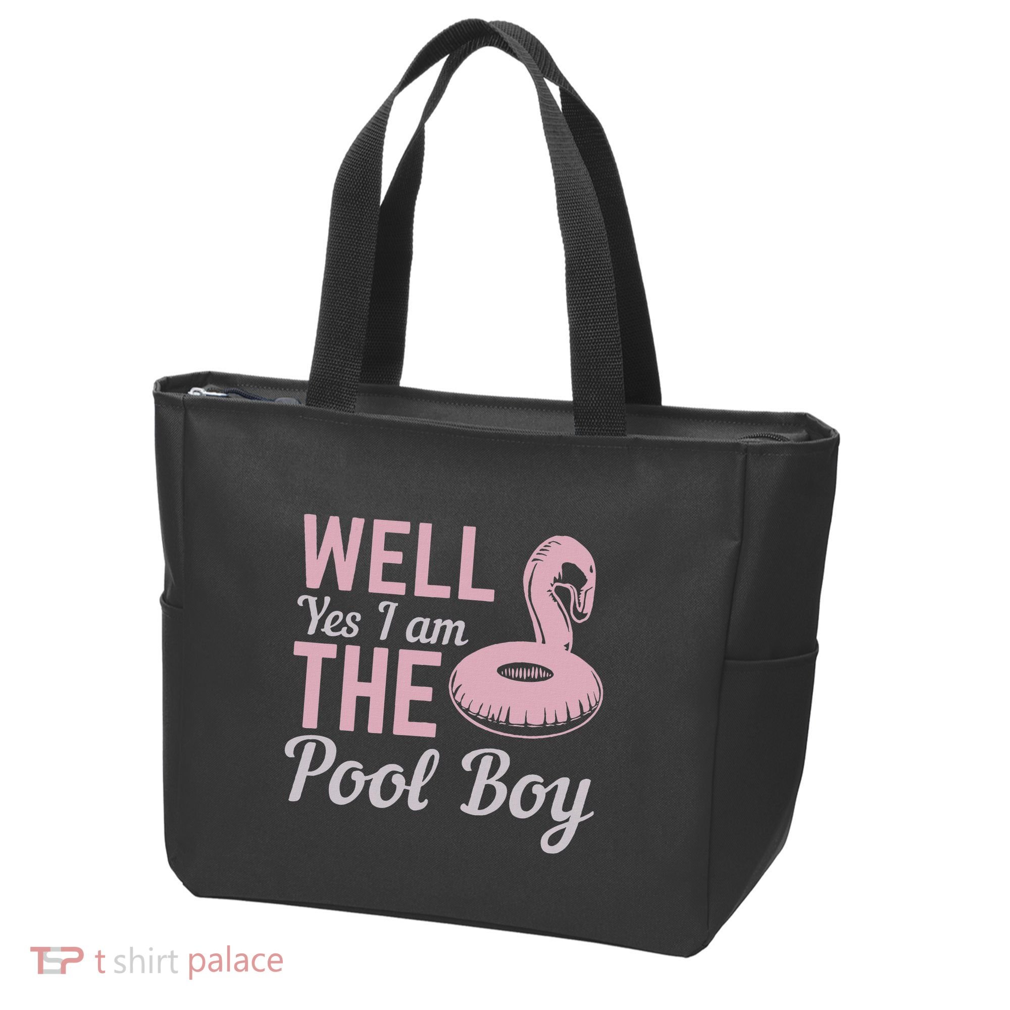 Well Yes I Am The Pool Boy Tote Bag