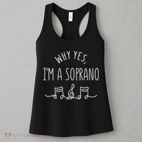 Why Yes I'm A Sopranino Musical Women's Tank Top thumb 3