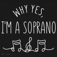 Why Yes I'm A Sopranino Musical Kids Sweatshirt thumb 2