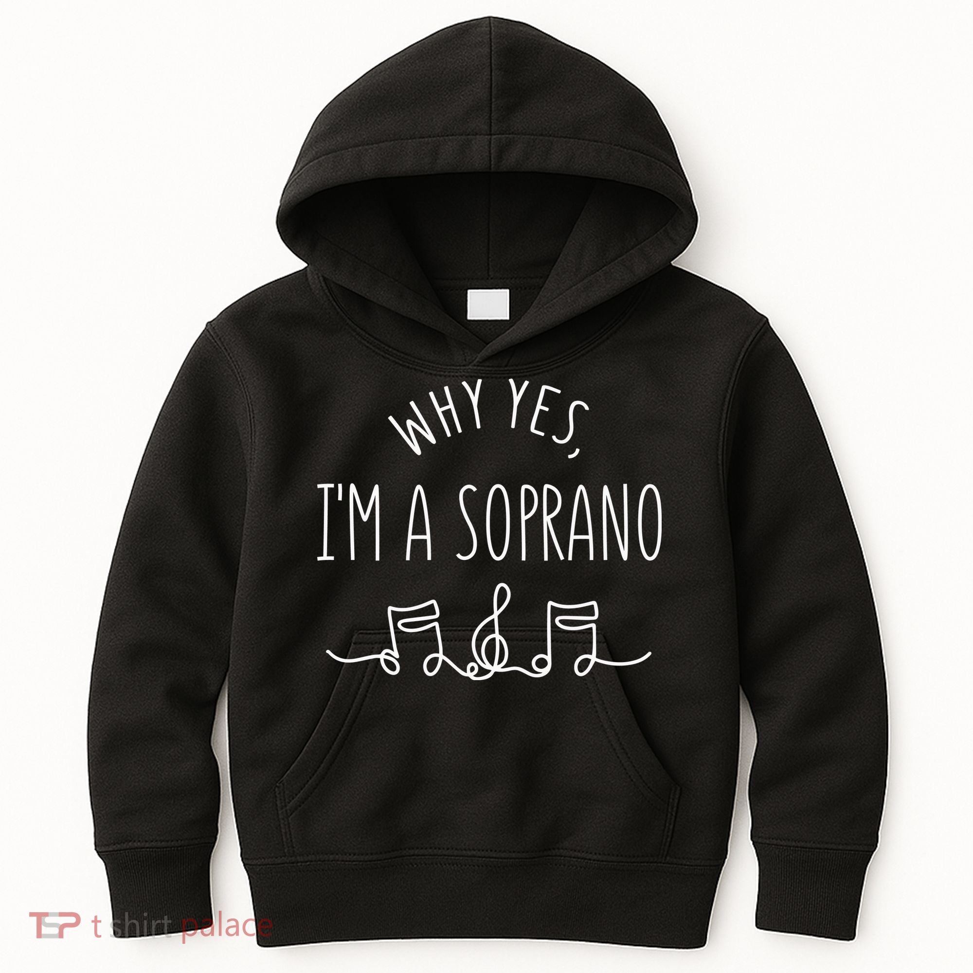 Why Yes I'm A Sopranino Musical Kids Hoodie