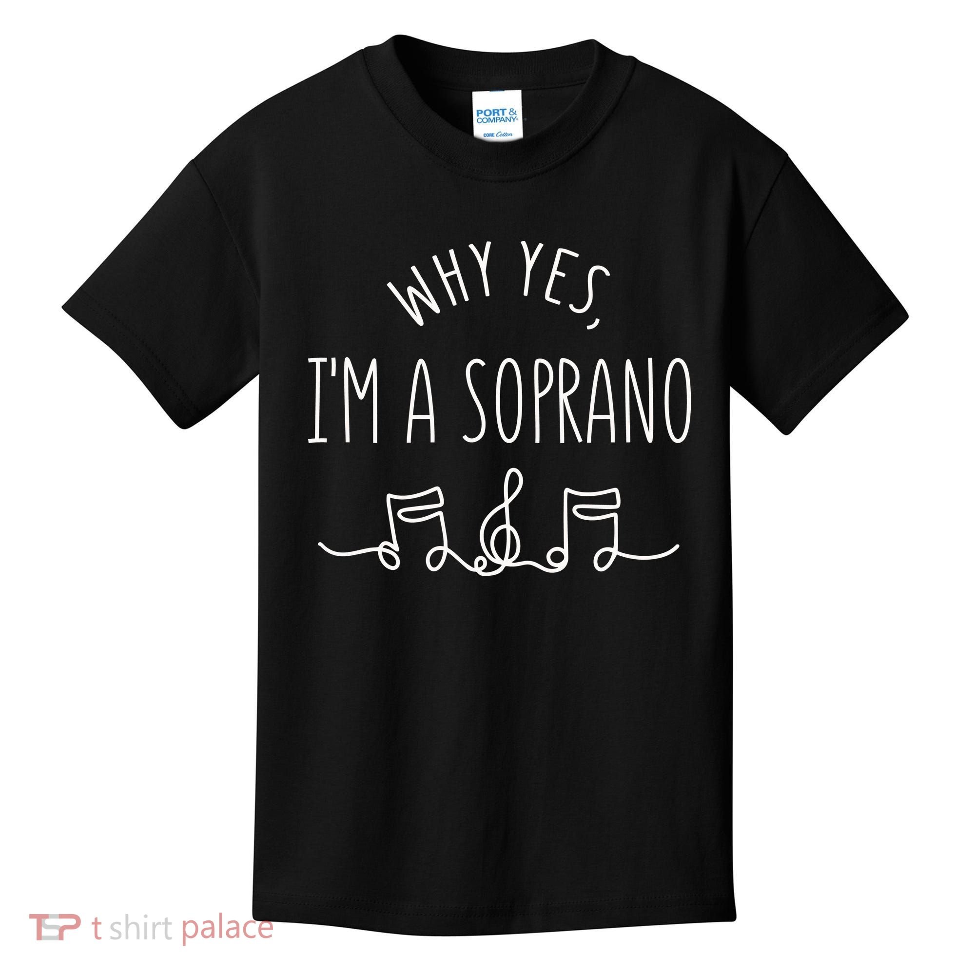 Why Yes I'm A Sopranino Musical Kids T-Shirt