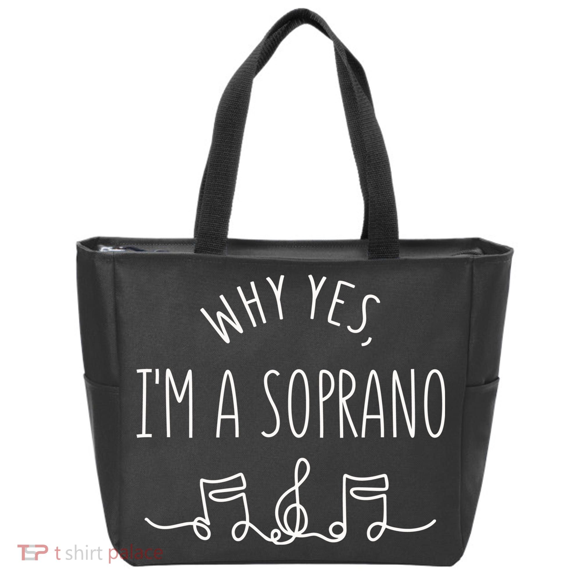 Why Yes I'm A Sopranino Musical Tote Bag