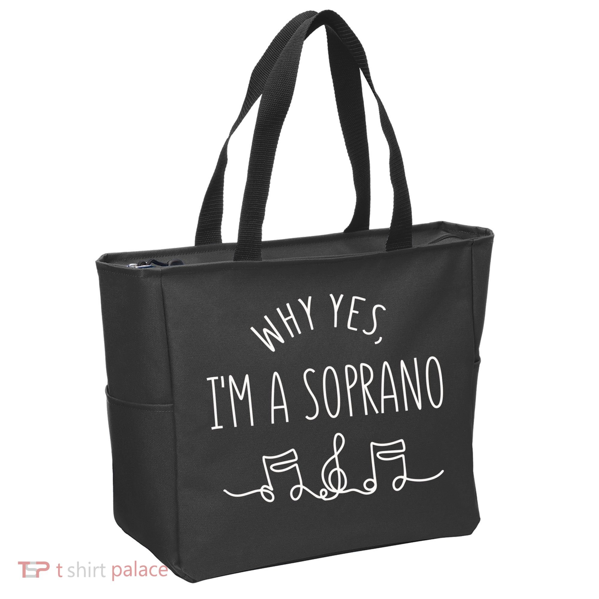 Why Yes I'm A Sopranino Musical Tote Bag