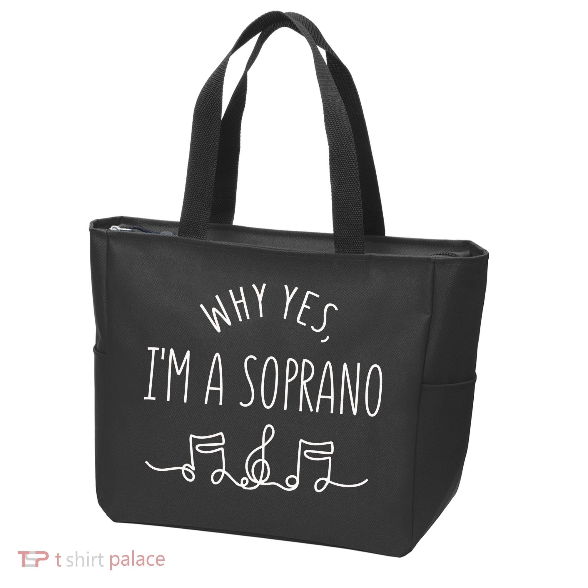Why Yes I'm A Sopranino Musical Tote Bag