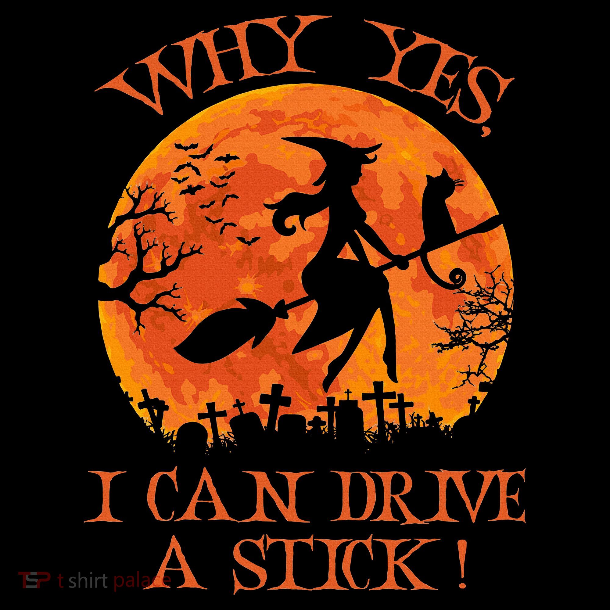 Why Yes I Drive A Stick Halloween Witch Baby Bodysuit