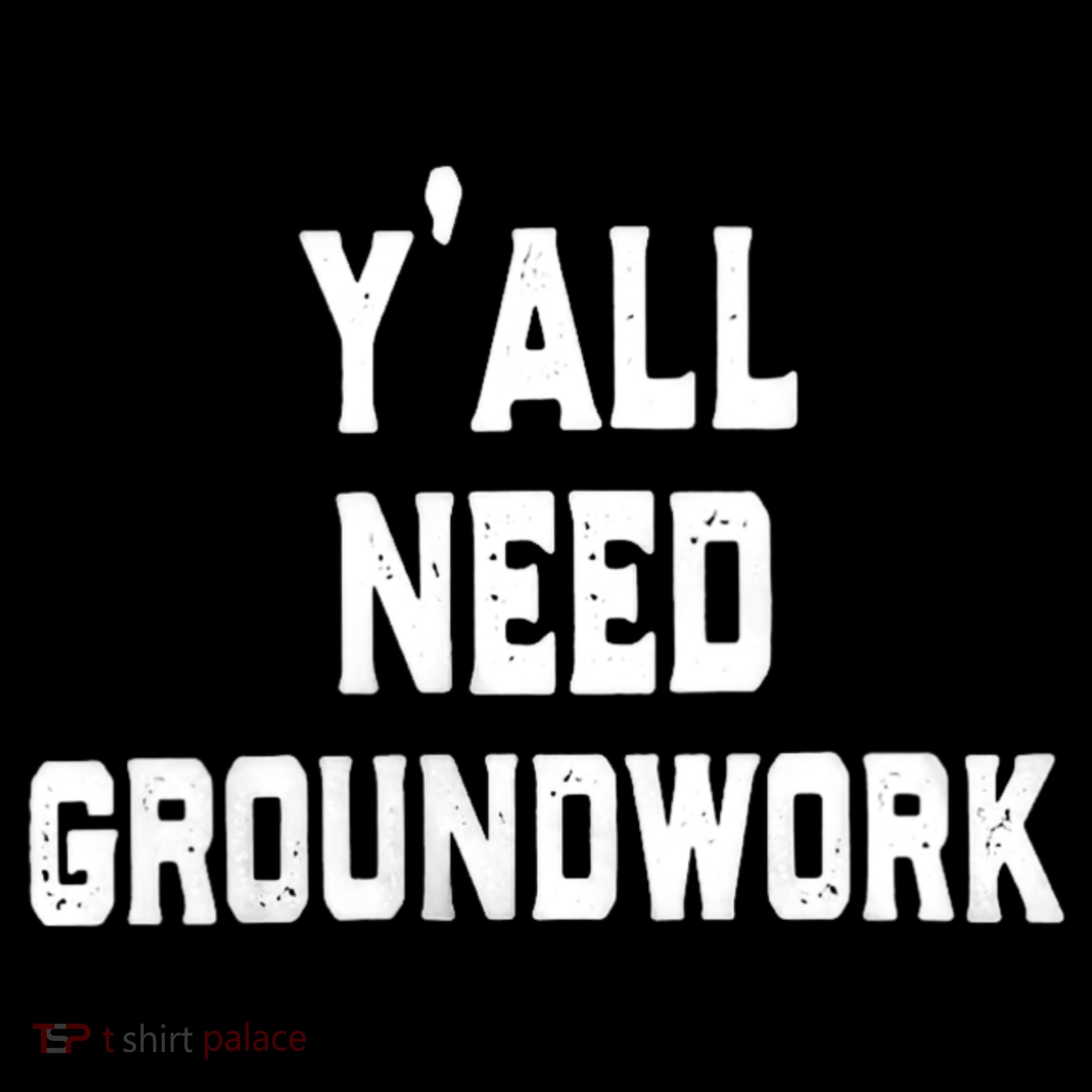 Womens Y'all Need Groundwork Pajama Set