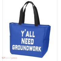 Womens Y'all Need Groundwork Tote Bag thumb 3