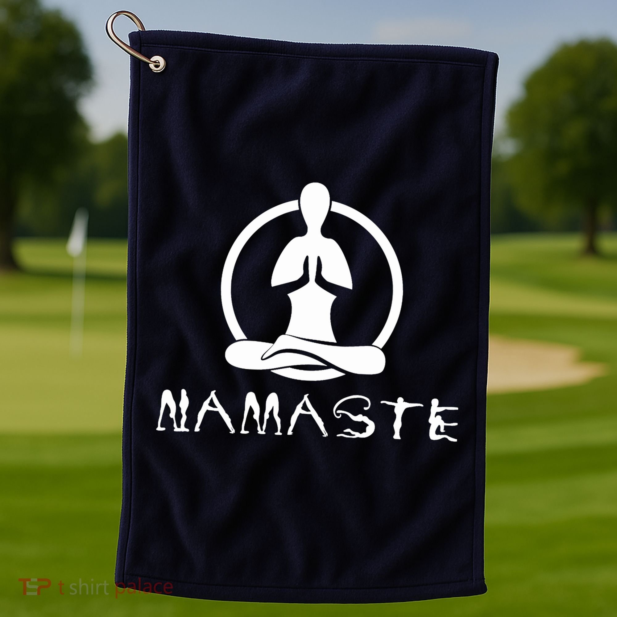 Workout Yoga Namaste Yoga Golf Towel
