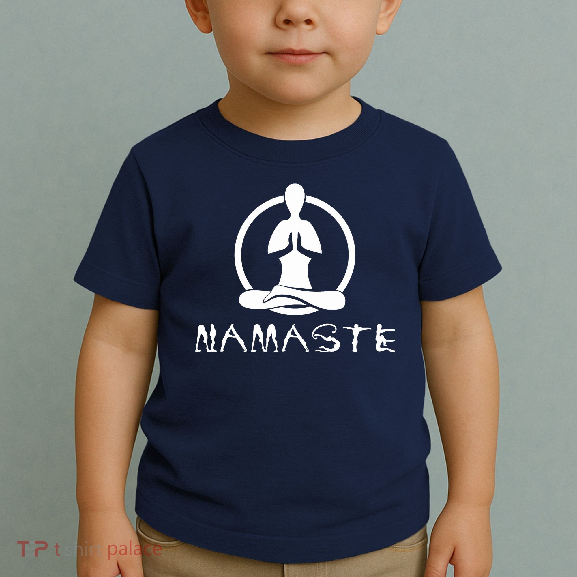 Workout Yoga Namaste Yoga Toddler T-Shirt