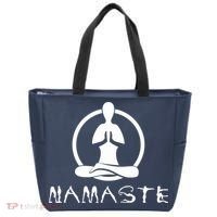 Workout Yoga Namaste Yoga Tote Bag thumb 0