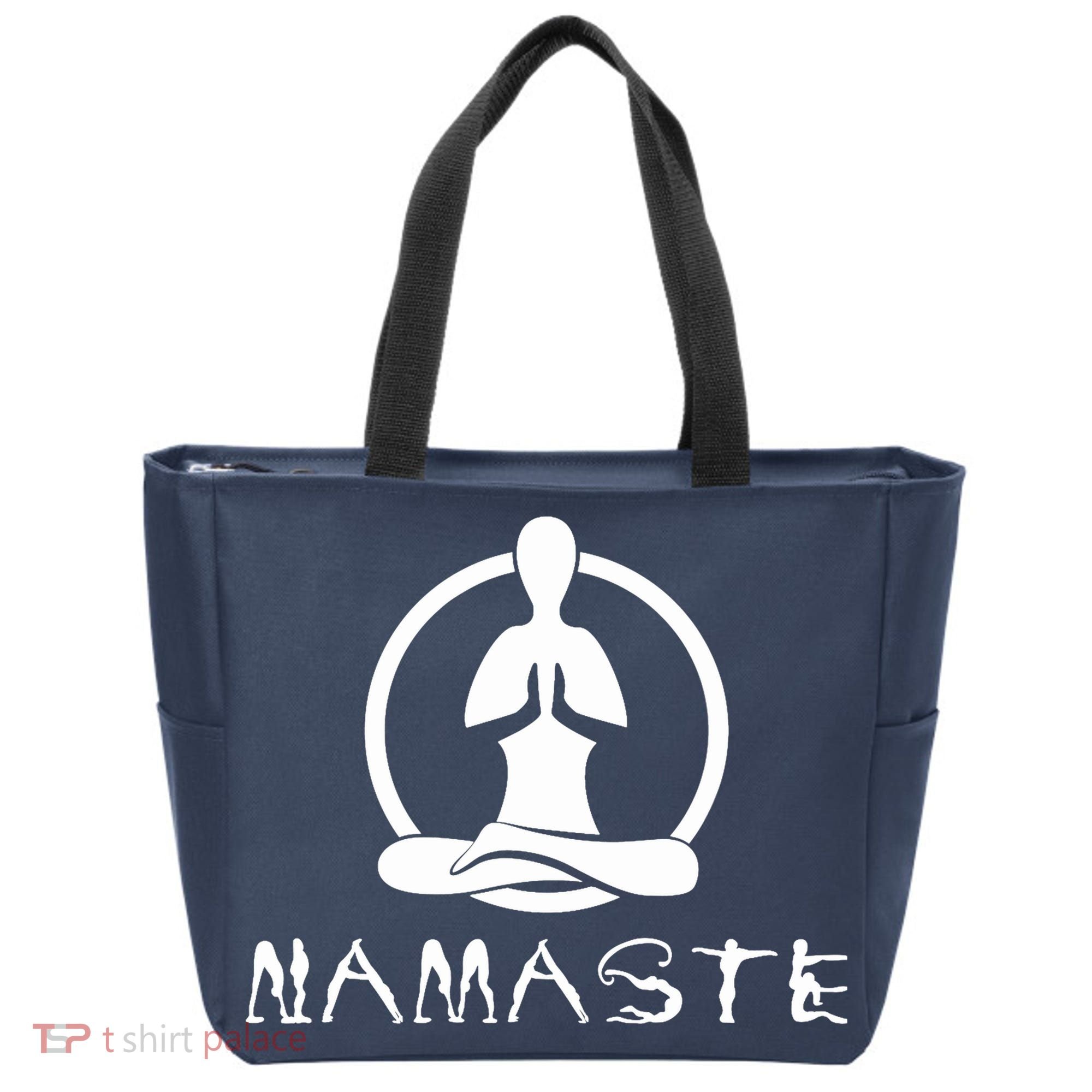 Workout Yoga Namaste Yoga Tote Bag