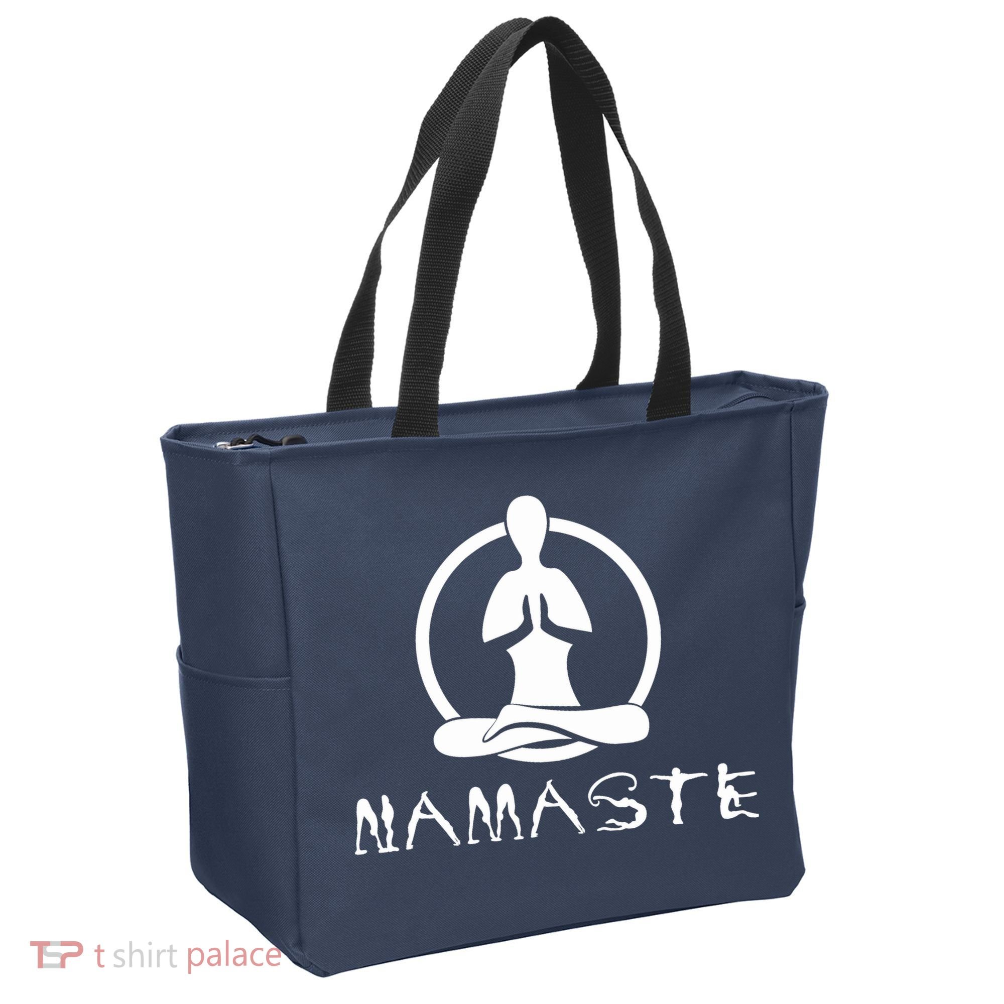 Workout Yoga Namaste Yoga Tote Bag