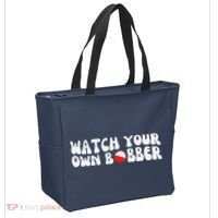 Watch Your Own Bobber Tote Bag thumb 2