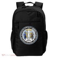 Wyoming Distressed State Seal Backpack thumb 0
