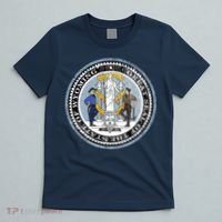 Wyoming Distressed State Seal T-Shirt thumb 5