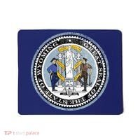Wyoming Distressed State Seal Mousepad thumb 0