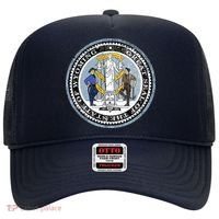 Wyoming Distressed State Seal Hat thumb 0