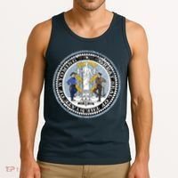 Wyoming Distressed State Seal Tank Top thumb 3