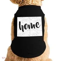 Wyoming Home State Doggie Tank thumb 0