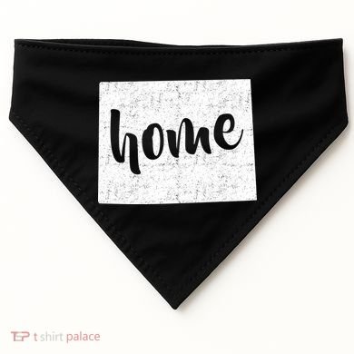 Wyoming Home State USA-Made Doggie Bandana