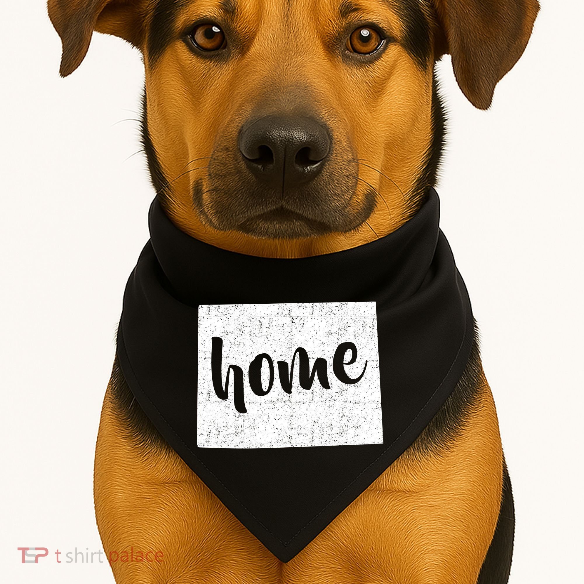 Wyoming Home State USA-Made Doggie Bandana